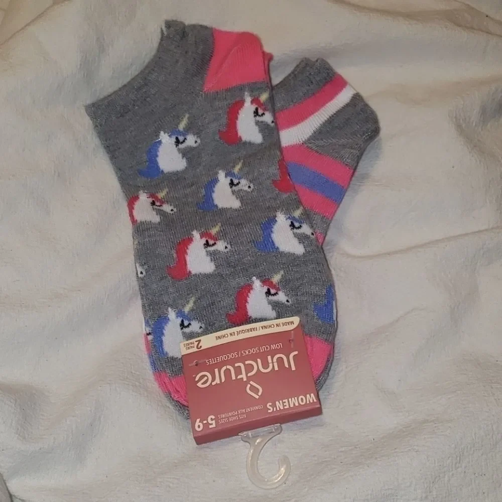 Unicorn ankle socks
